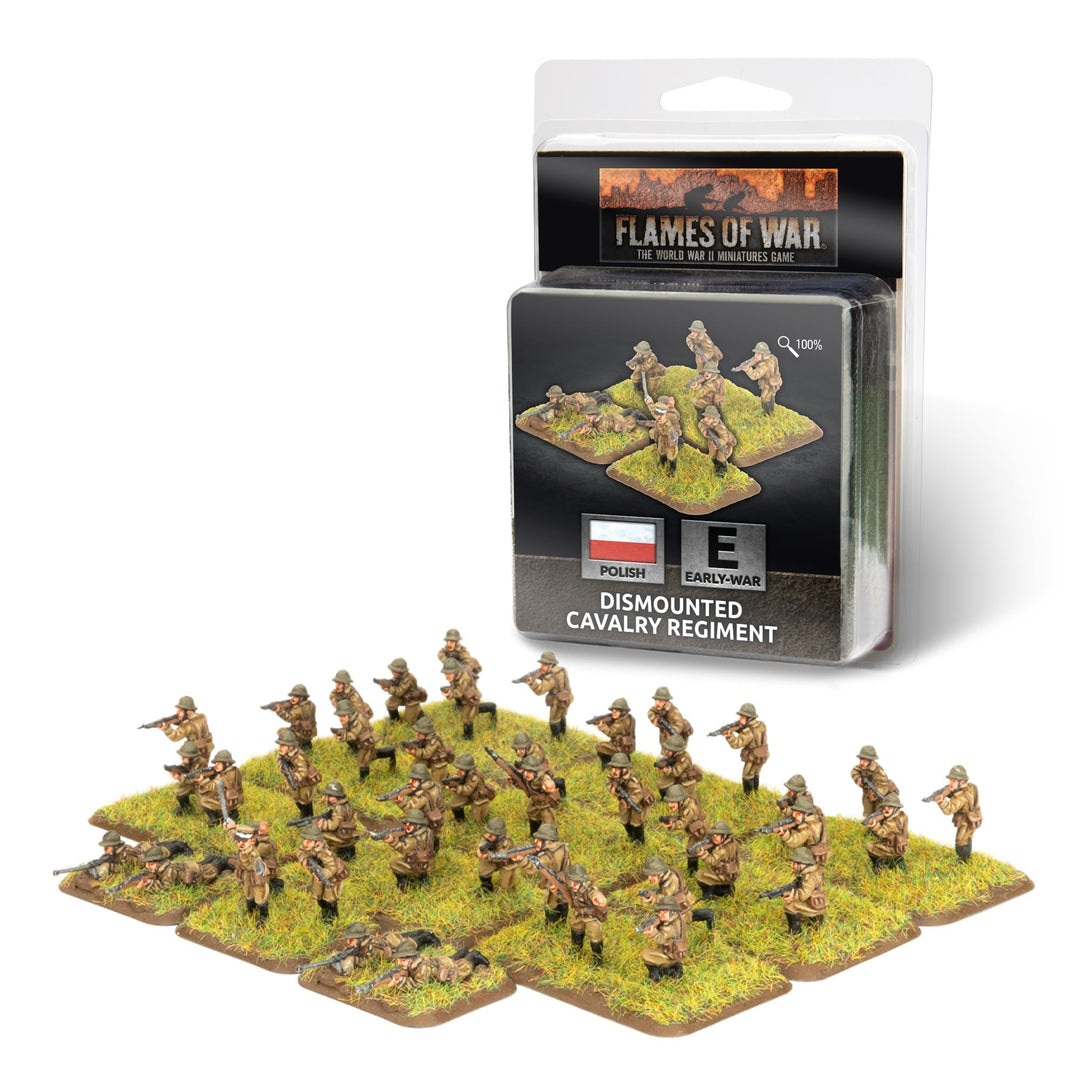Flames of War: Dismounted Cavalry Regiment (PL723)