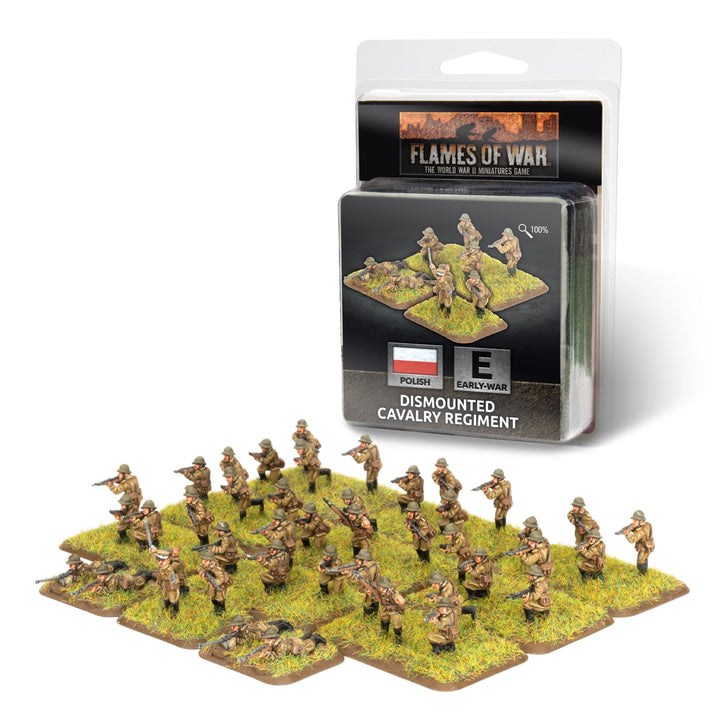Flames of War: Dismounted Cavalry Regiment (PL723)