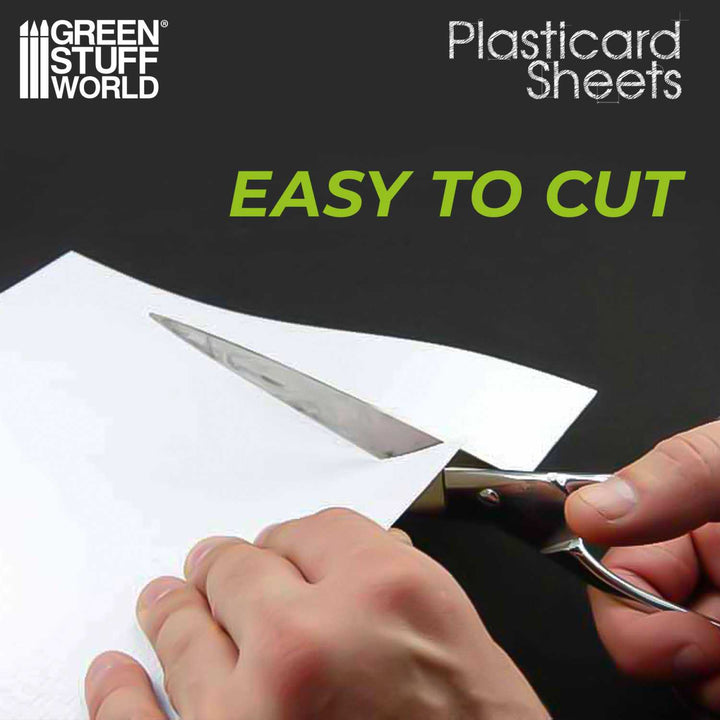 Plasticard - Thread DOUBLE DIAMOND Textured Sheet (Green Stuff World)