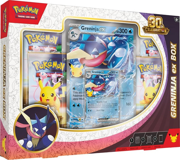 Pokemon TCG: ME05.5 30th Celebration - ex Box Greninja