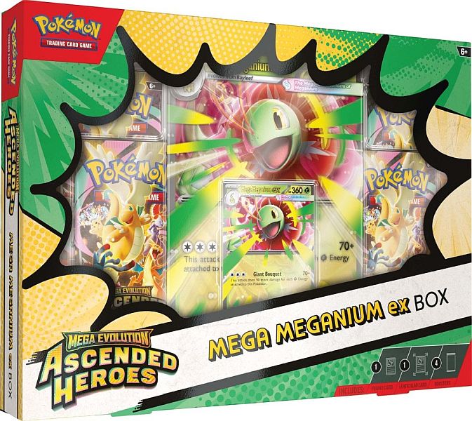 Pokemon TCG: ME02.5 Ascended Heroes ex Box - Mega Meganium