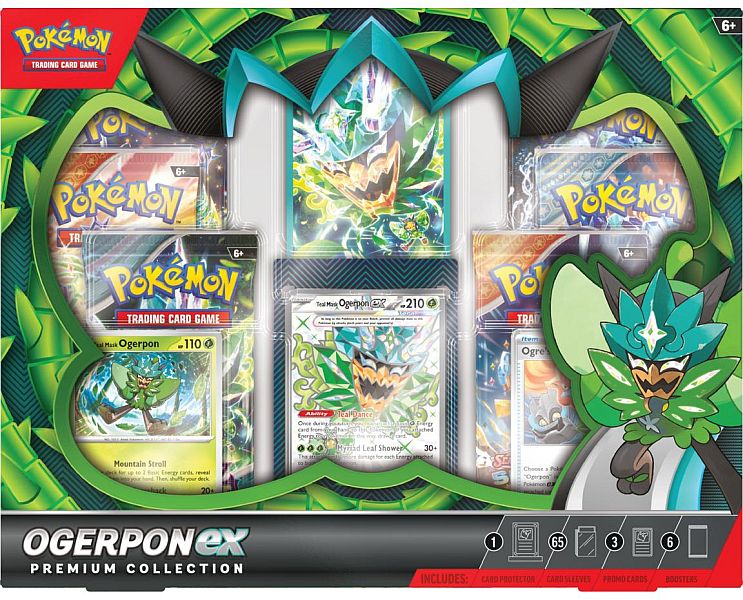 Pokemon TCG: Ogerpon EX Premium Collection 2024