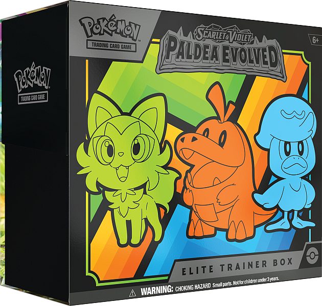 Pokemon TCG: SV02 Paldea Evolved - Elite Trainer Box