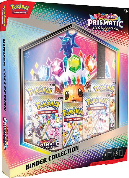 Pokemon TCG: SV8.5 Prismatic Evolutions - Binder Collection