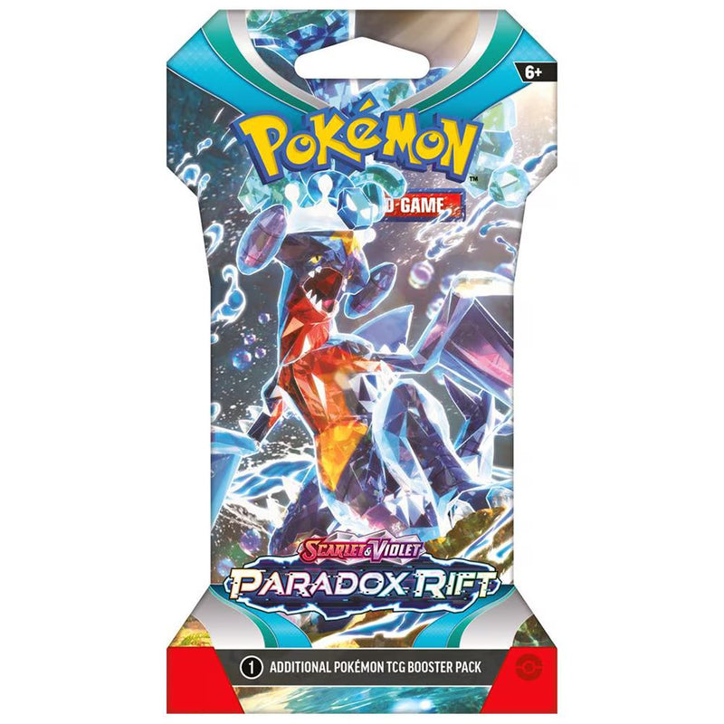 Pokemon TCG: SV4 Paradox Rift - 1-Pack Checklane Blister