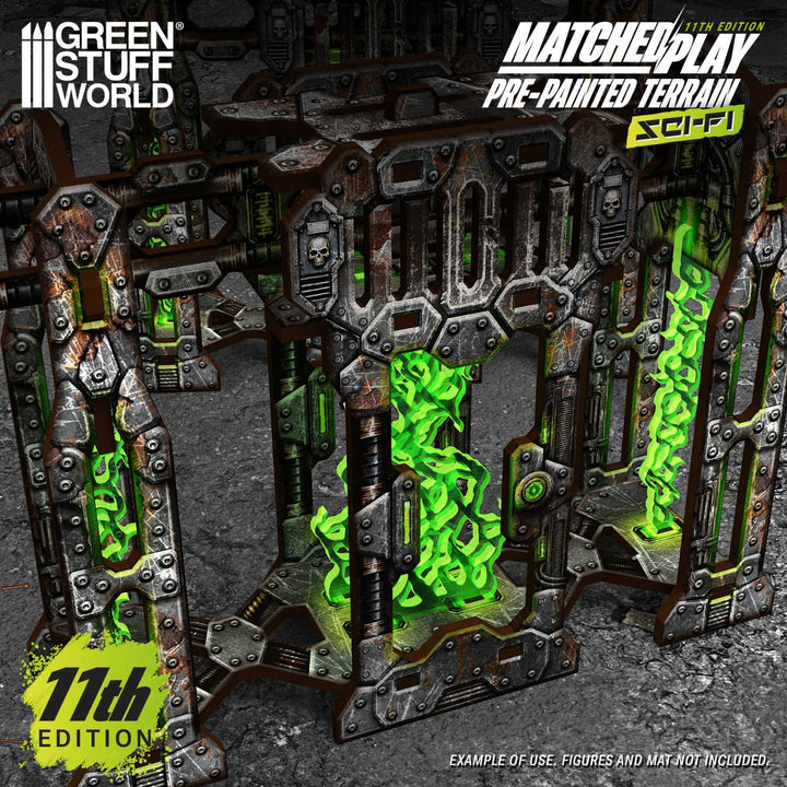 Pre-painted Power Towers 11th edition (Green Stuff World)