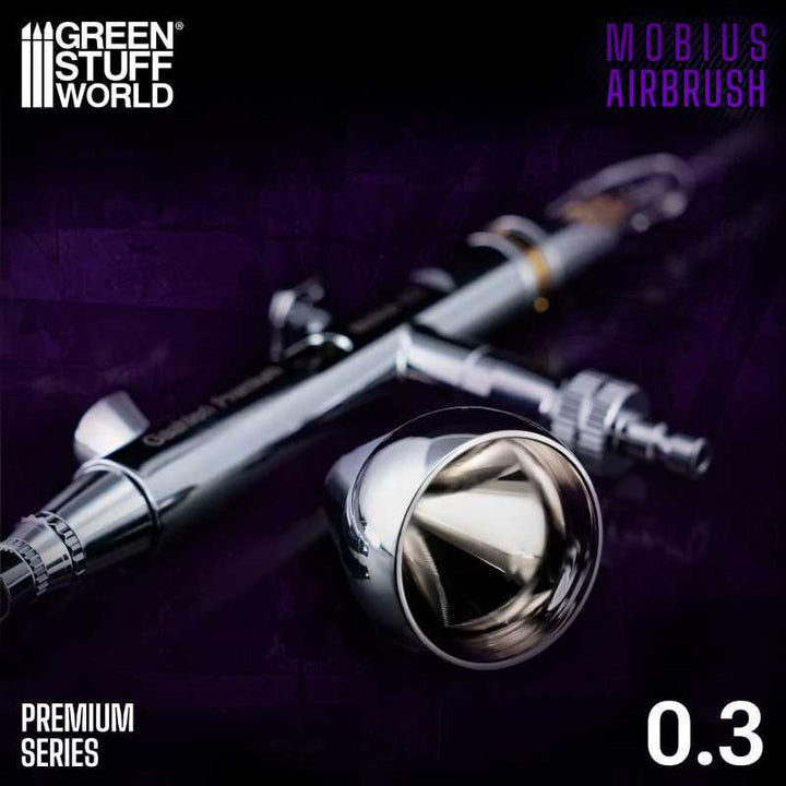 Premium Series GHPM-Mobius Airbrush 0.3mm (Green Stuff World)