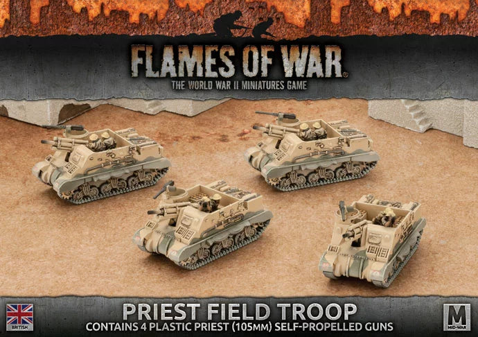 Flames of War: Priest Field Troop (Plastic) (BBX45)