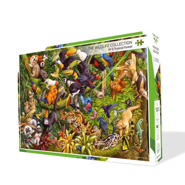 The Wildlife Collection - No. 3 - Tropical Forest (1000 brikker)