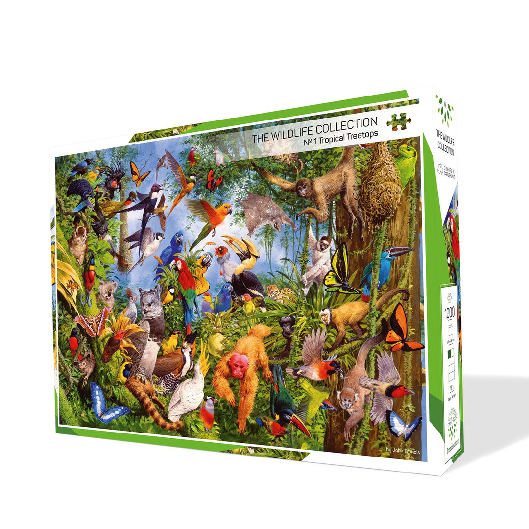 The Wildlife Collection - No. 1 - Tropical Treetops (1000 brikker)