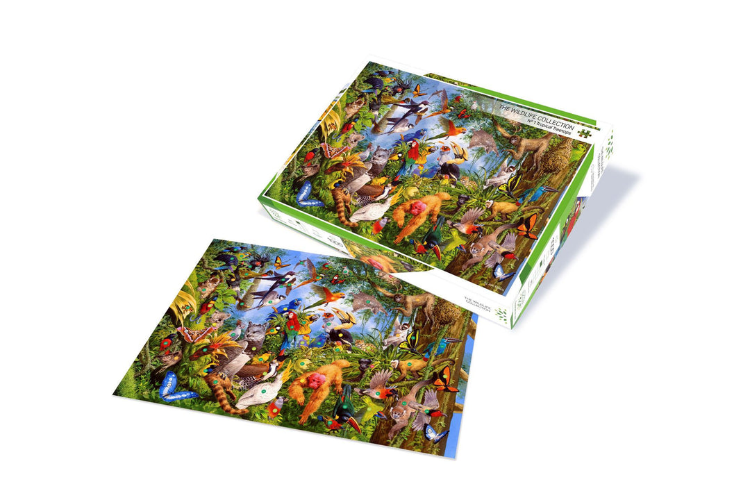 The Wildlife Collection - No. 1 - Tropical Treetops (1000 brikker)