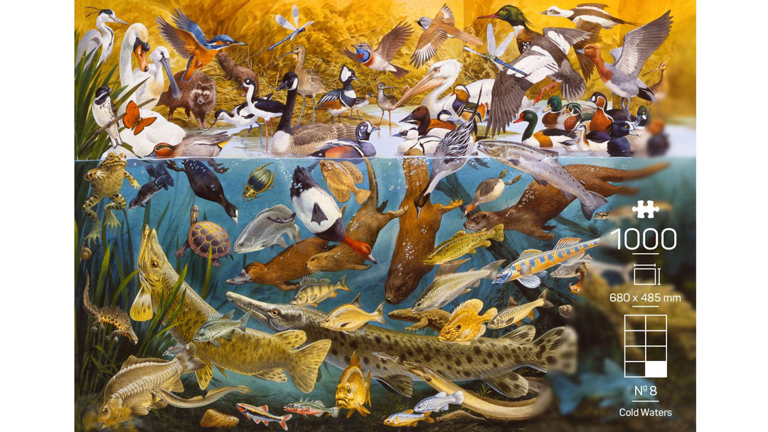 The Wildlife Collection - No. 8 - Cold Waters (1000 brikker)