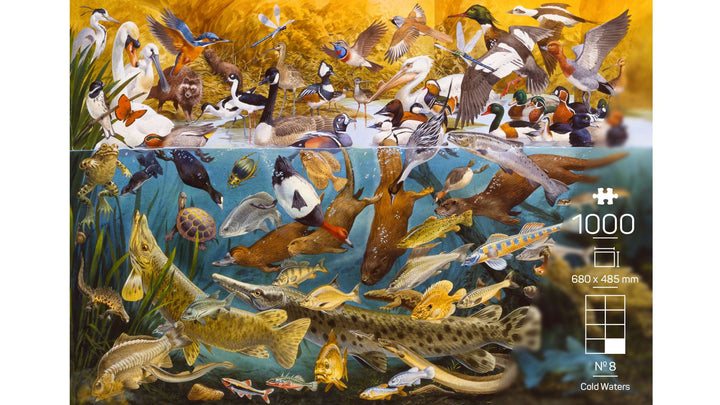 The Wildlife Collection - No. 8 - Cold Waters (1000 brikker)