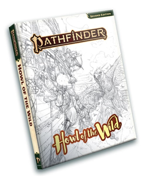 Pathfinder Howl of the Wild (Sketch Cover)