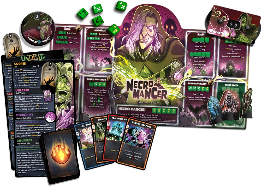 Dice Throne: Necromancer Hero Pack