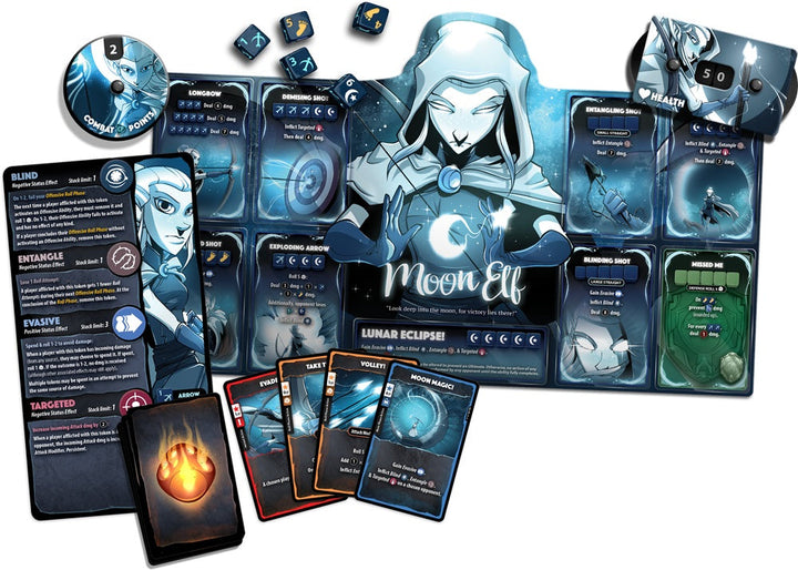 Dice Throne: Moon Elf Hero Pack
