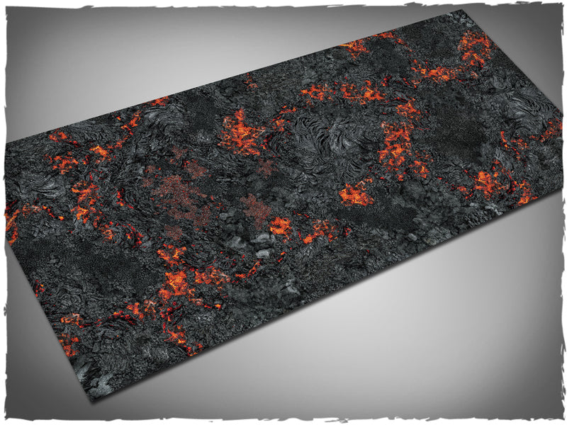 Gaming mat - Realm of Fire (90x180 cm) (Deep-Cut Studio)