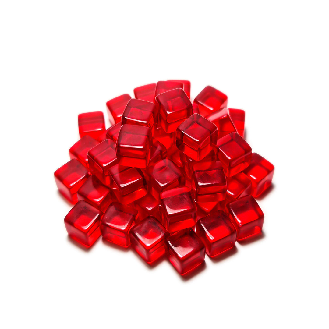 Red Cube tokens 8mm (Green Stuff World)