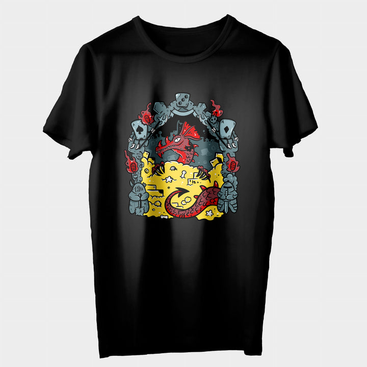 Mr. Meeple t-shirt: Red Dragon