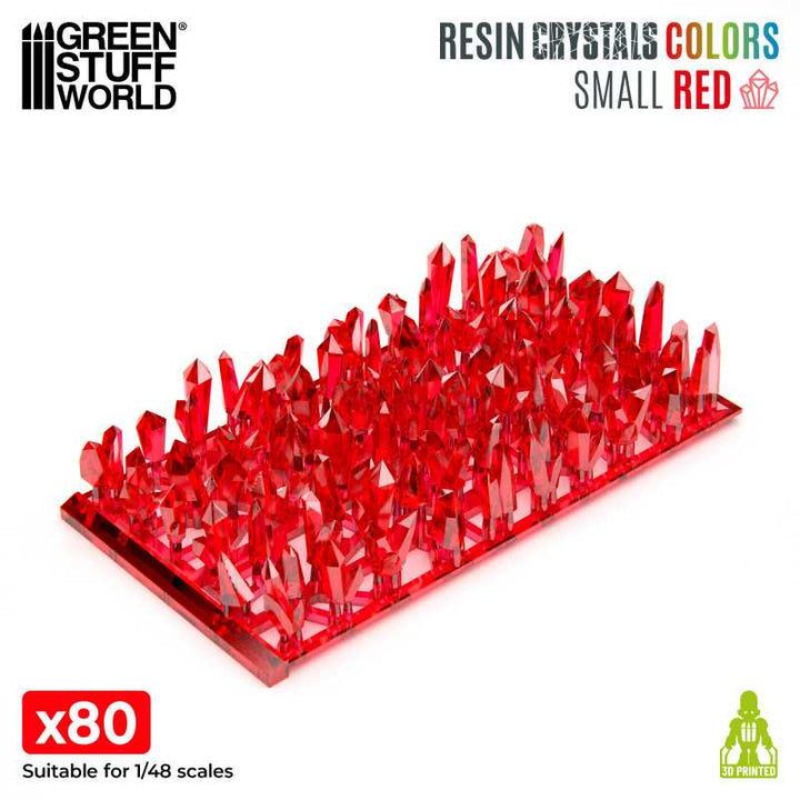 Red Resin Crystals - Small (Green Stuff World)