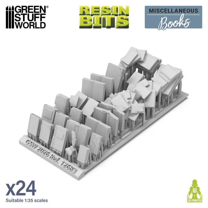 Resin Books 1:35 (Green Stuff World)