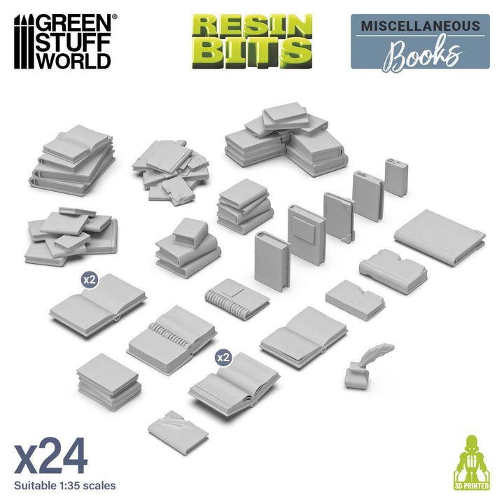 Resin Books 1:35 (Green Stuff World)