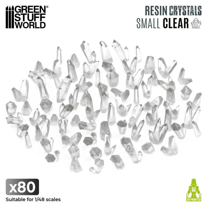 Clear Resin Crystals - Small (Green Stuff World)