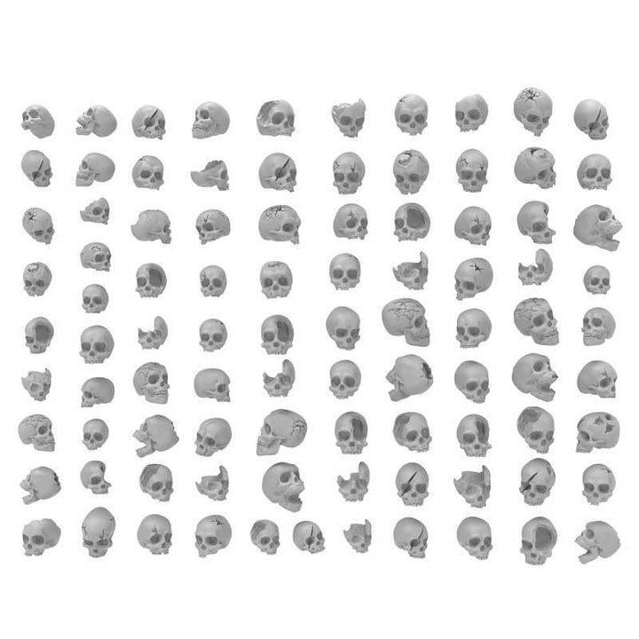 Resin Skulls (Pack x85) (Green Stuff World)