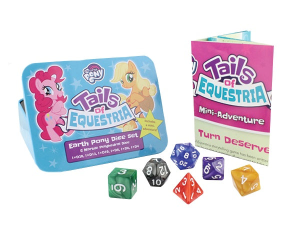 My Little Pony: Tails of Equestria - Dice Set (Earth Pony)