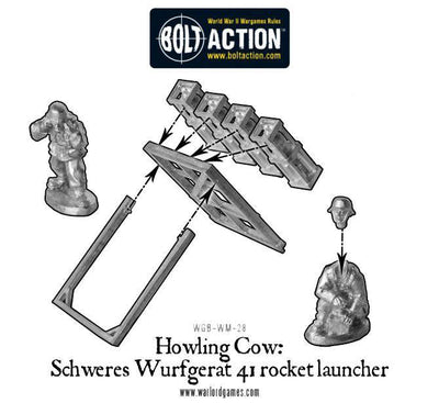 Bolt Action: German Heer Howling Cow rocket launcher (1943-45)