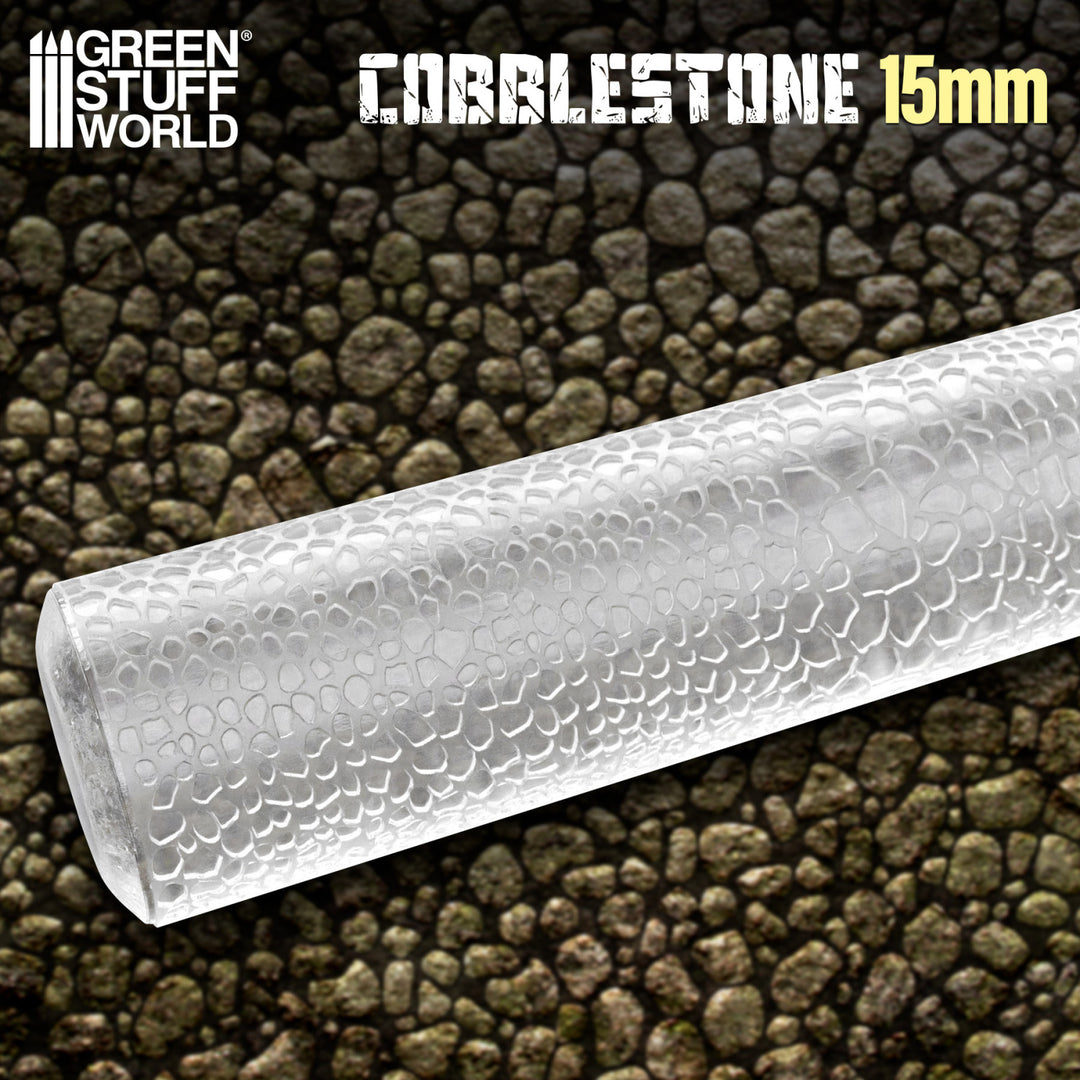 Rolling Pin Cobblestone 15mm (Green Stuff World)