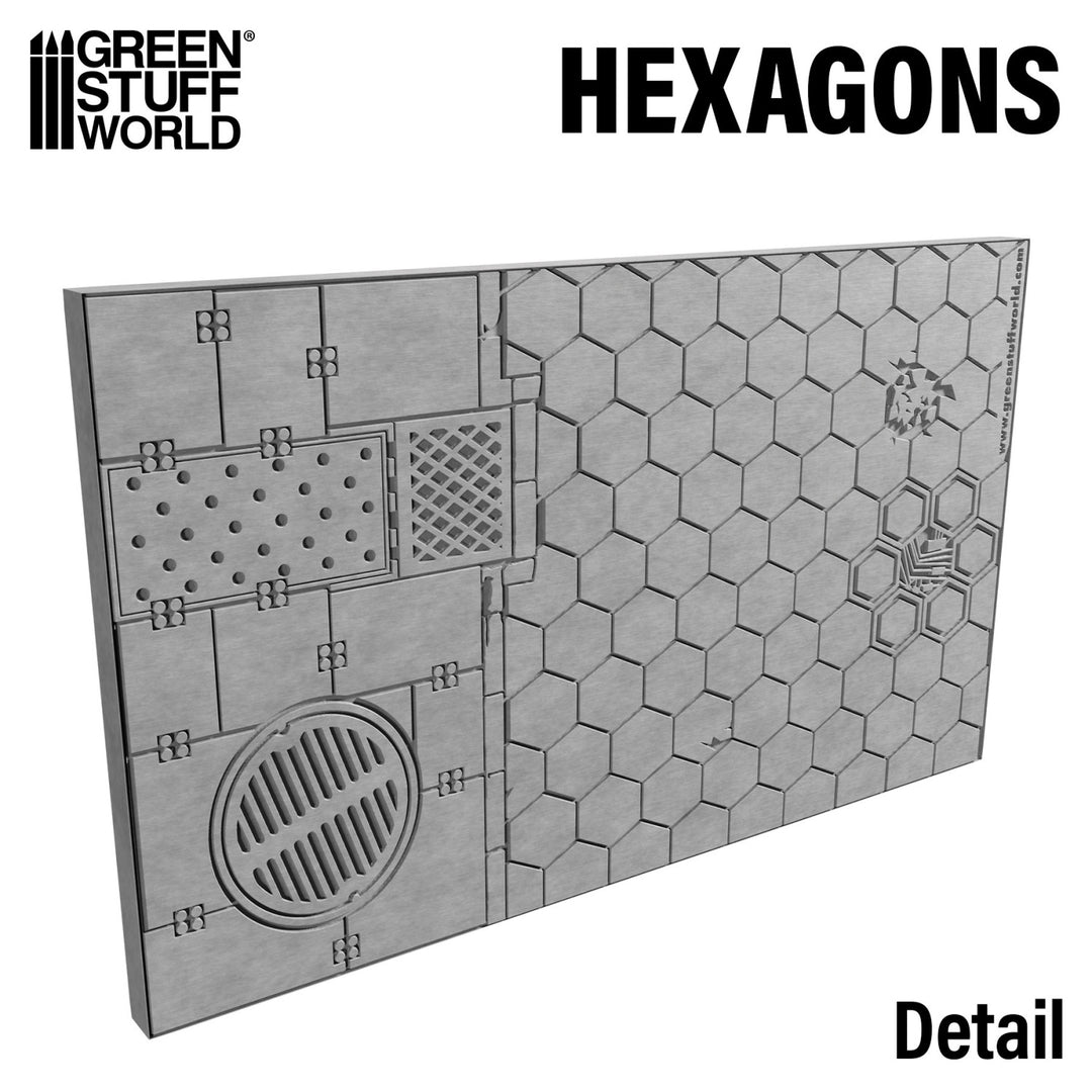 Rolling Pin Hexagons (Green Stuff World)