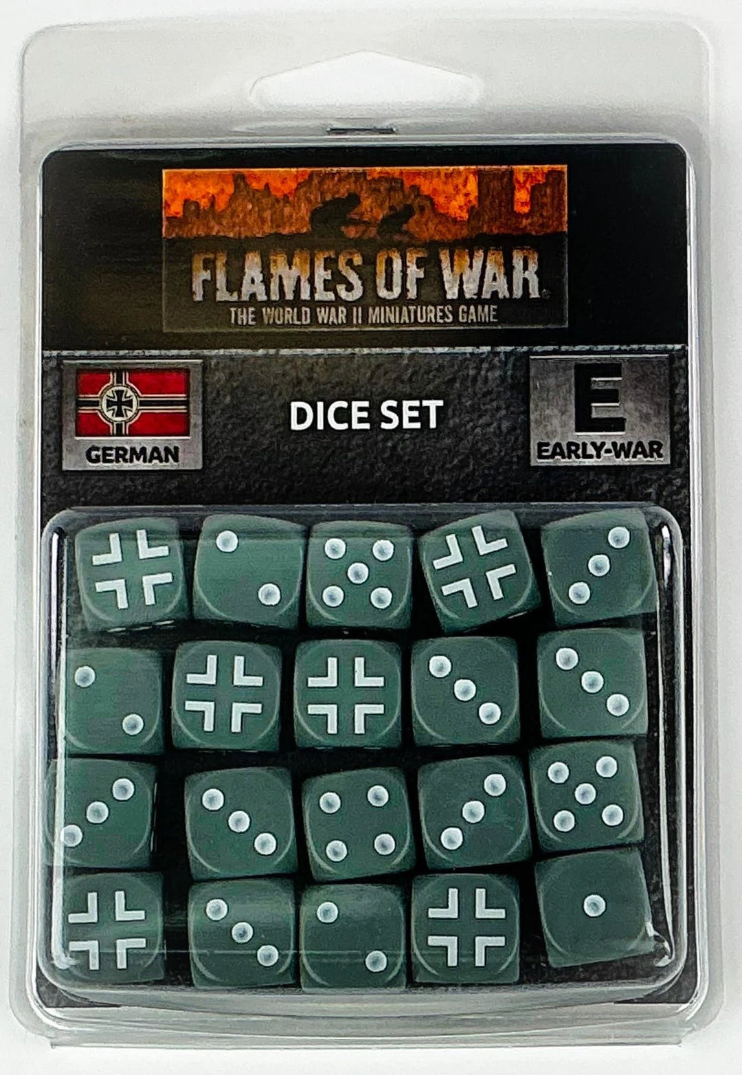 Flames of War: German EW Dice (x20) (GE912)
