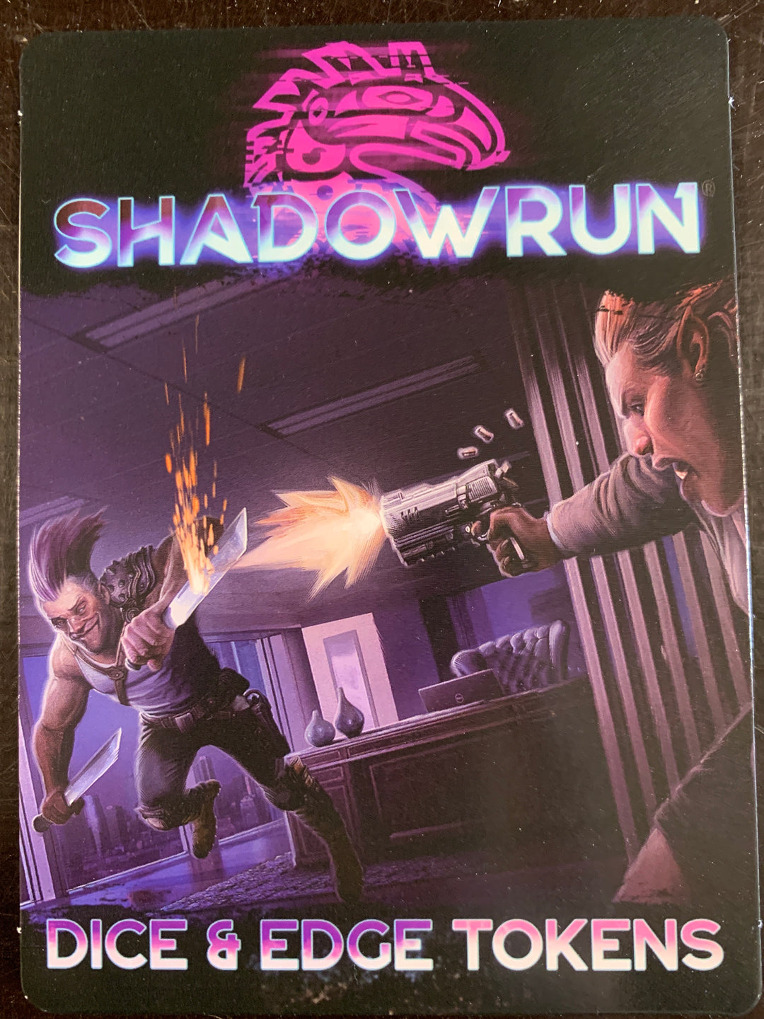 Shadowrun Dice & Edge Tokens