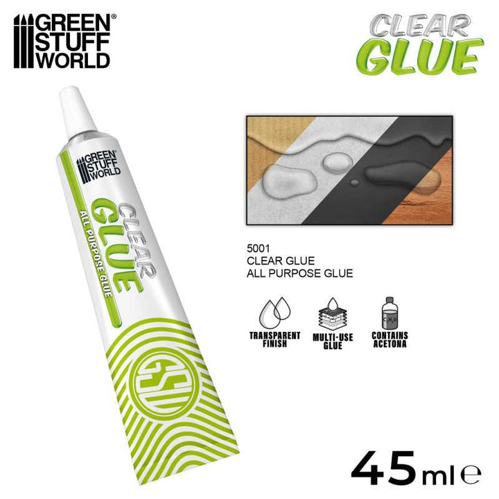 Silicone glue - Clear Glue 45ml (Green Stuff World)