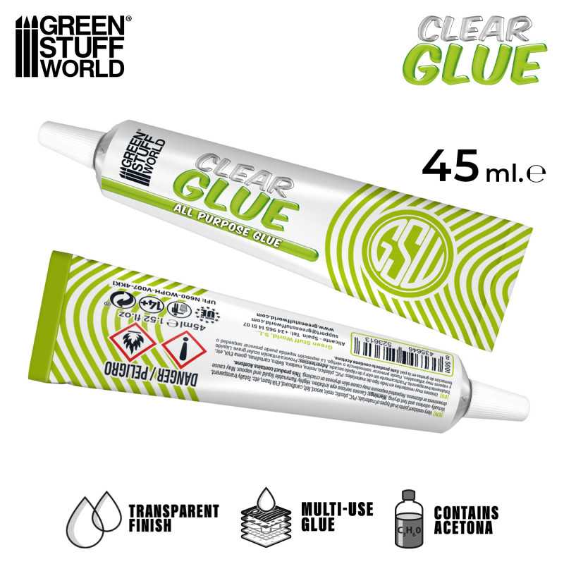 Silicone glue - Clear Glue 45ml (Green Stuff World)