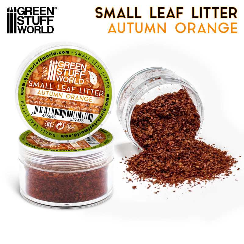 Small Leaf Litter - Autumn Orange (Green Stuff World)