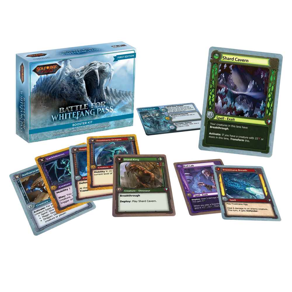 SolForge Fusion: Battle for Whitefang Pass Booster Kit