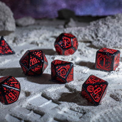 Space Dice Set: Voyager (Q-Workshop) (SSPA01)