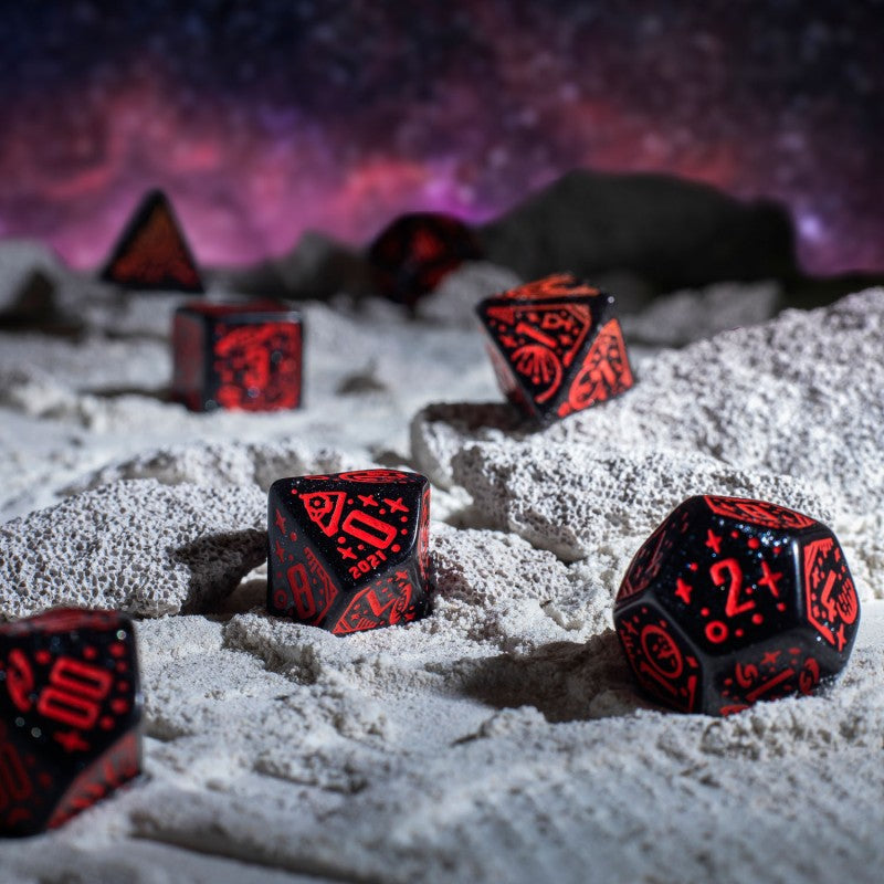 Space Dice Set: Voyager (Q-Workshop) (SSPA01)