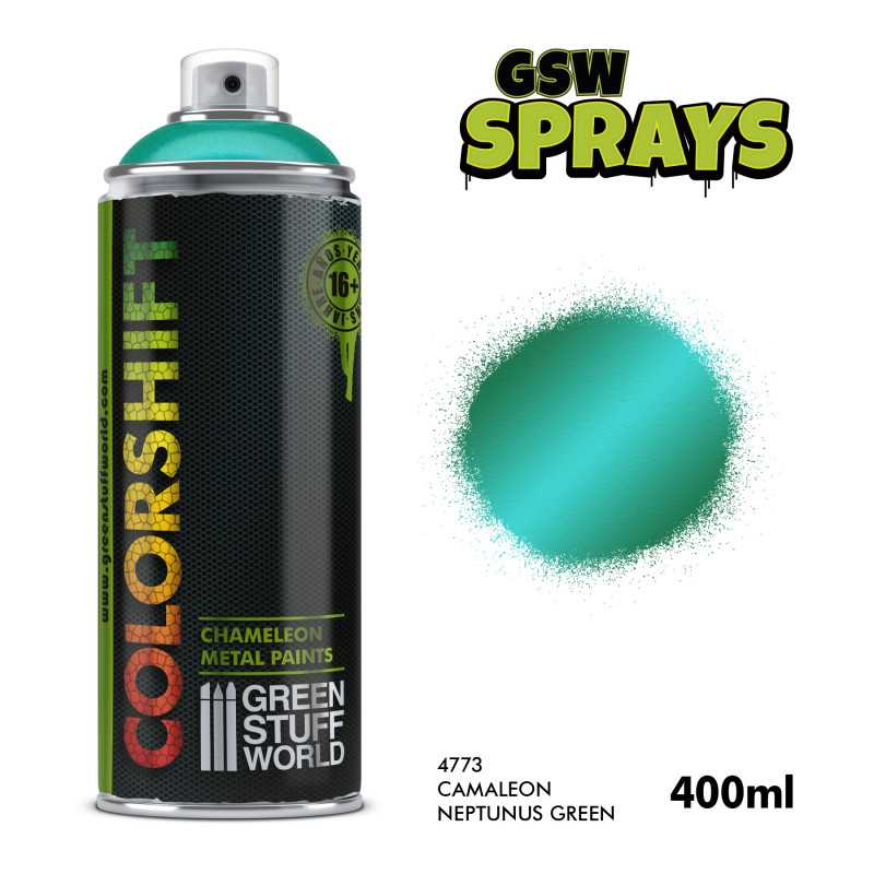 Chameleon Spray NEPTUNUS GREEN 400ml (Green Stuff World)