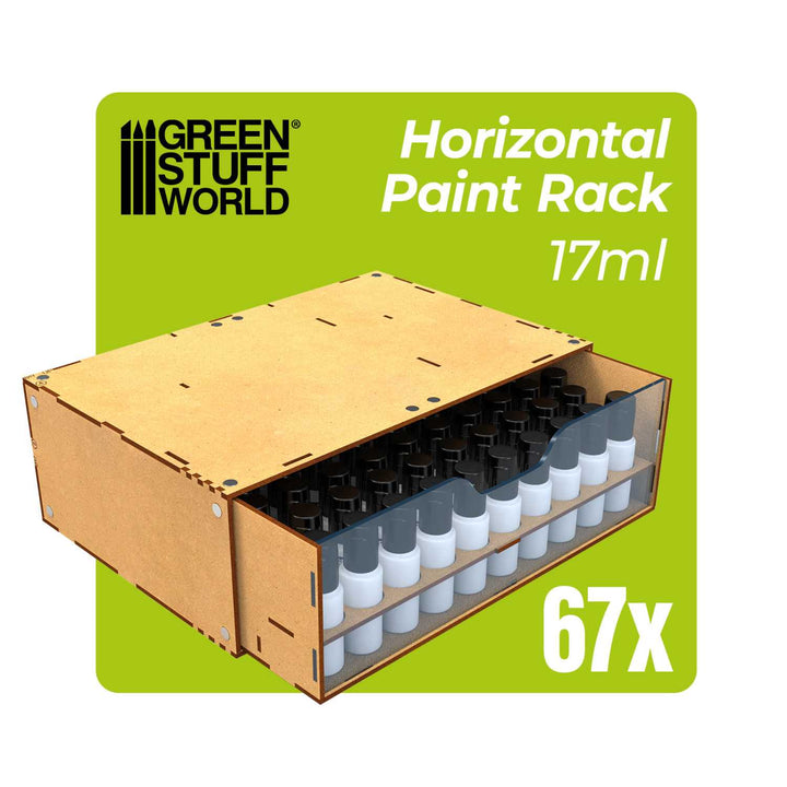 Stackable Hobby Paint Rack 17ml with magnets (Green Stuff World)