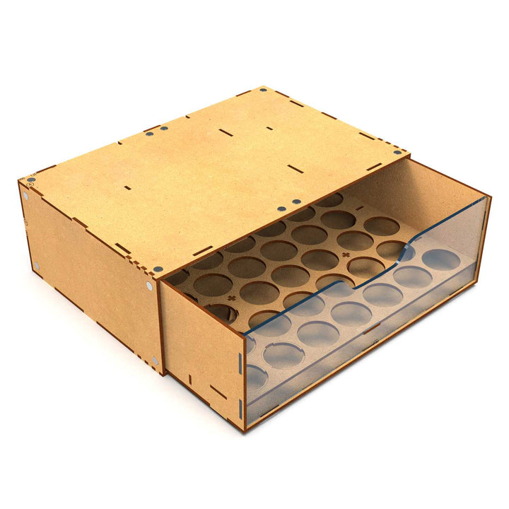 Stackable Hobby Paint Rack 30ml with magnets (Green Stuff World)