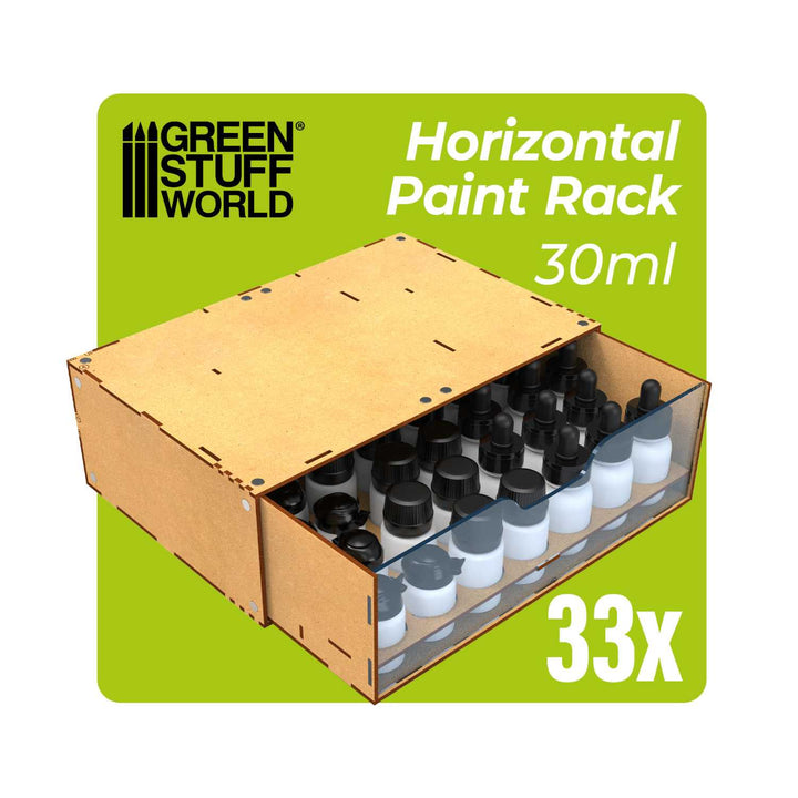 Stackable Hobby Paint Rack 30ml with magnets (Green Stuff World)