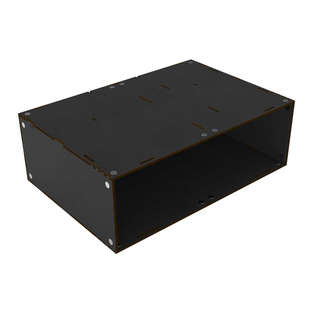 Stackable hollow storage module - Black (Green Stuff World)