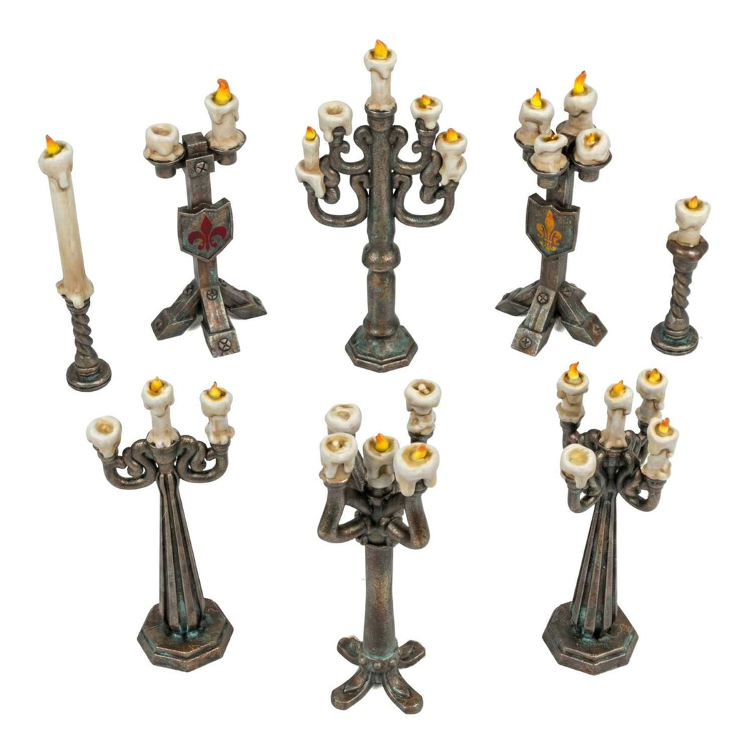 Standing Candle Holders 1:48 (Green Stuff World)