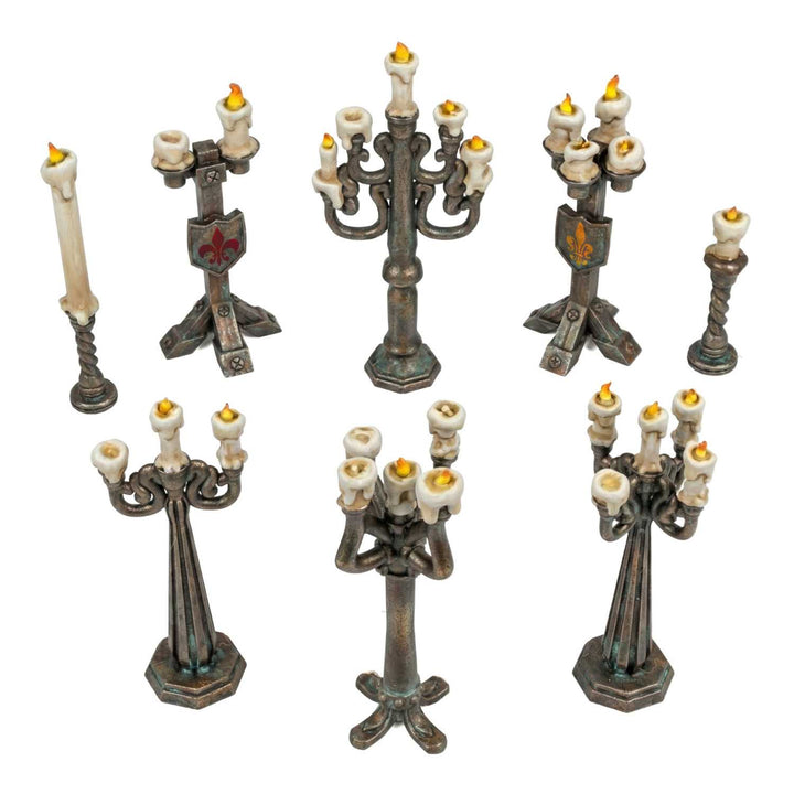 Standing Candle Holders 1:48 (Green Stuff World)