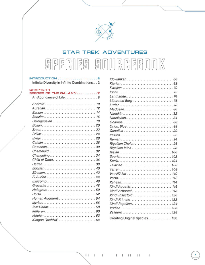 Star Trek Adventures (Second Edition) - Species Sourcebook