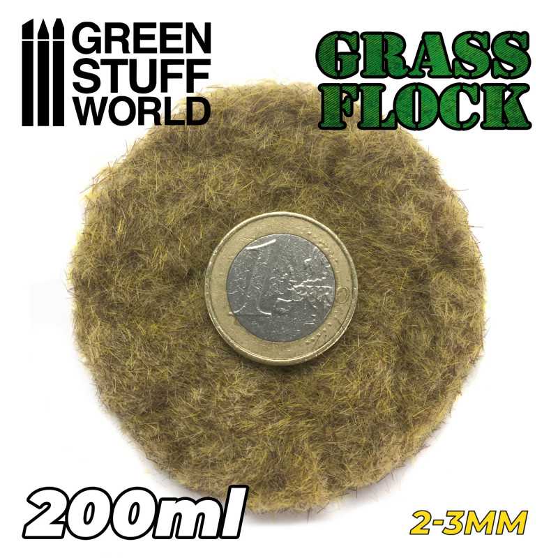 Static Grass Flock 2-3mm - SAVANNA PASTURE - 200 ml (Green Stuff World)