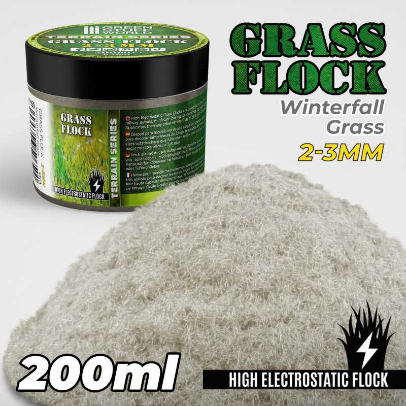 Static Grass Flock 2-3mm - WINTERFALL GRASS - 200 ml (Green Stuff World)